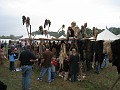 The Feast of the Hunters Moon is held in West lafayette Indiana every fall. While it has grown over the years they have tried to maintain the authenticity of the period. Trappers, pipers, bagpipes and drummers!